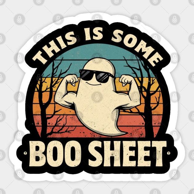 This-Is-Some-Boo-Sheet Sticker by Creatifly Graphic Tees